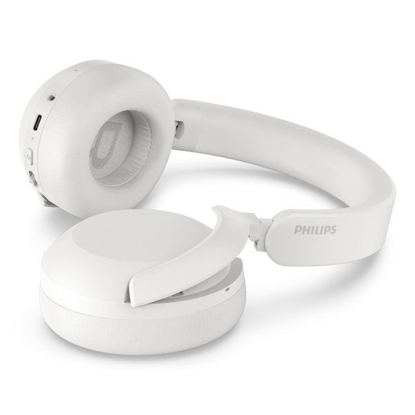 Philips TAH8000E Headset Draadloos Hoofdband Oproepen/muziek USB Type-C Bluetooth Wit (TAH8000EWT/00) Philips TAH8000E Headset Draadloos Hoofdband Oproepen/muziek USB Type-C Bluetooth Wit (TAH8000EWT/00)
