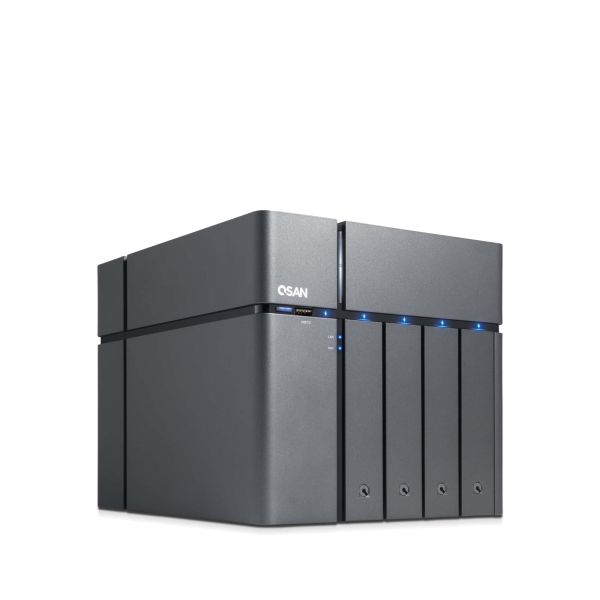 Qsan Technology XCubeNAS XN5004T/48TB NAS Tower Ethernet LAN Grijs G3930 (XN5004T/48TB)