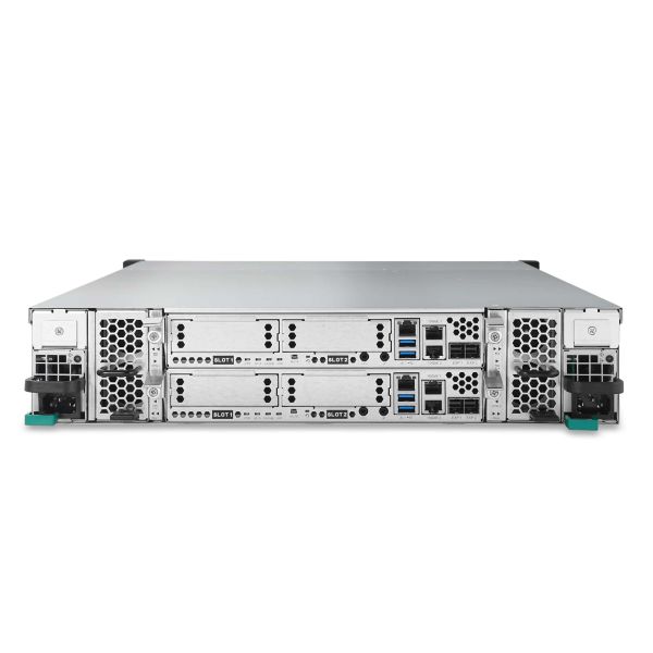 Qsan Technology XCubeNAS XN8012RE NAS Rack (2U) Ethernet LAN Zwart, Metallic D-1527 (XN8012RE)