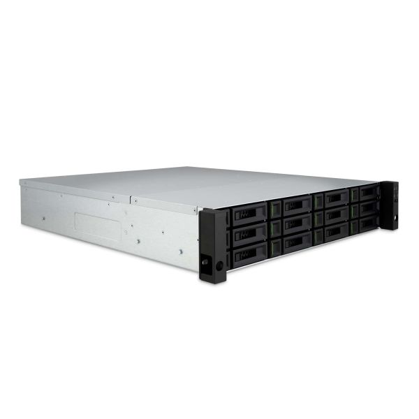 Qsan Technology XCubeNAS XN8012RE NAS Rack (2U) Ethernet LAN Zwart, Metallic D-1527 (XN8012RE)
