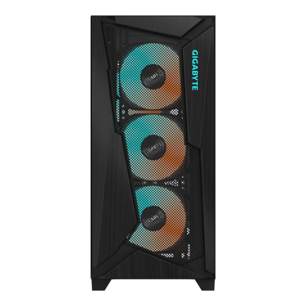 GIGABYTE C301 GLASS Midi Tower Zwart (GB-C301G-TYPE-C-V2)