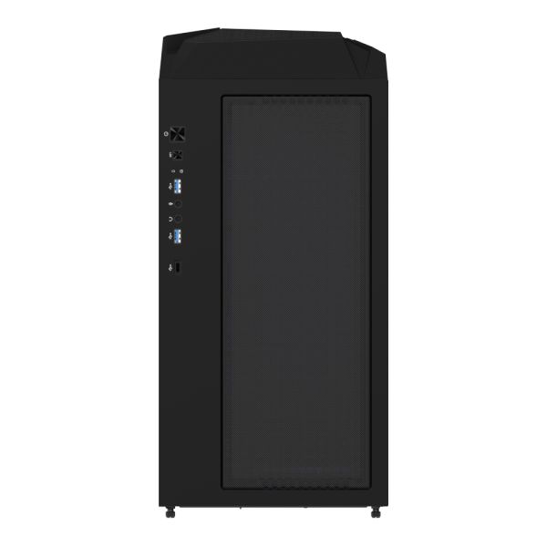 GIGABYTE C301 GLASS Midi Tower Zwart (GB-C301G-TYPE-C-V2)