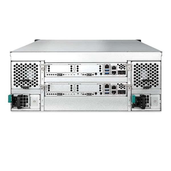 Qsan Technology XCubeSAN XS1224S SAN Rack (4U) Ethernet LAN Zwart, Metallic D1508 (XS1224S)