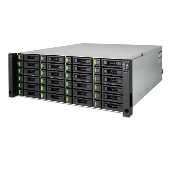Qsan Technology XCubeSAN XS1224S SAN Rack (4U) Ethernet LAN Zwart, Metallic D1508 (XS1224S)