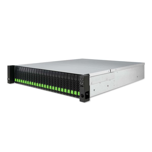 Qsan Technology XCubeSAN XS1226S SAN Rack (2U) Ethernet LAN Zwart, Metallic D1508 (XS1226S)