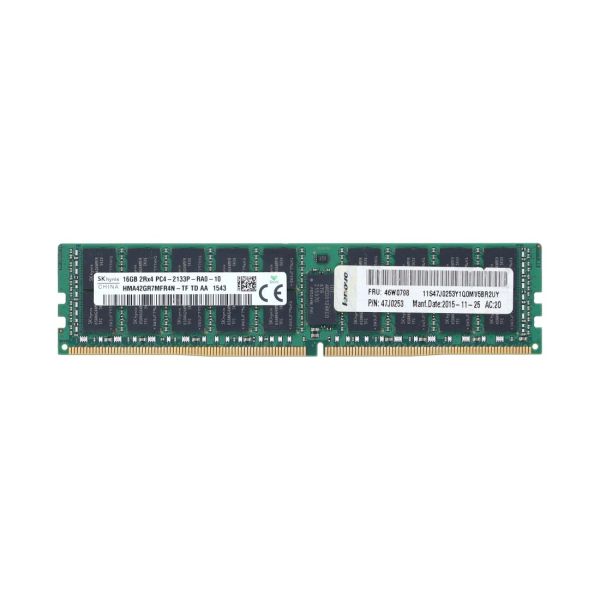 Lenovo IBM 16GB (1*16GB) 2RX4 PC4-17000P-R DDR4-2133MHZ RDIMM (46W0798)