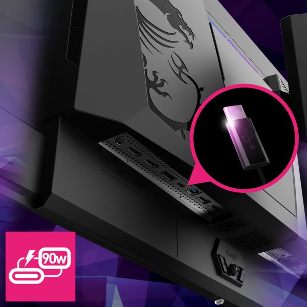 MSI MPG 321URXDE QD-OLED computer monitor 80 cm (31.5") 3840 x 2160 Pixels 4K Ultra HD Zwart (9S6-3DD29A-006 / 9S6-3DD29A-056) MSI MPG 321URXDE QD-OLED computer monitor 80 cm (31.5") 3840 x 2160 Pixels 4K Ultra HD Zwart (9S6-3DD29A-006 / 9S6-3DD29A-056)