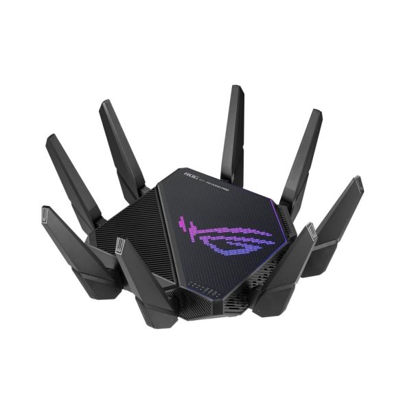 ASUS ROG Rapture GT-AX11000 Pro draadloze router Gigabit Ethernet Tri-band (2.4 GHz / 5 GHz / 5 GHz) Zwart (90IG0720-MU2A00)