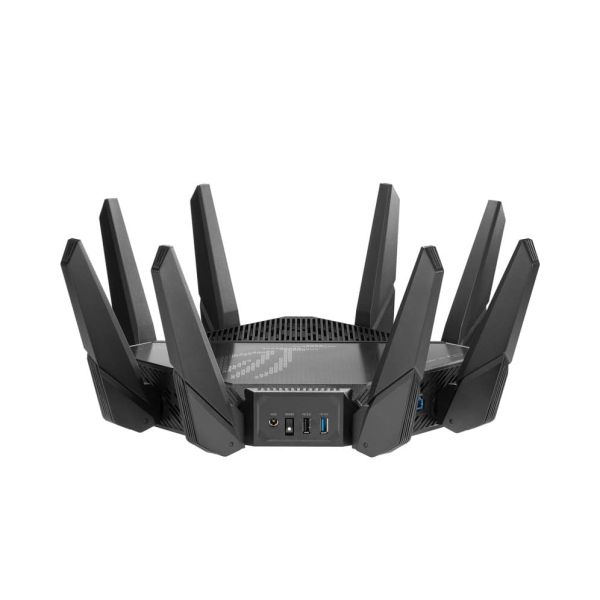 ASUS ROG Rapture GT-AX11000 Pro draadloze router Gigabit Ethernet Tri-band (2.4 GHz / 5 GHz / 5 GHz) Zwart (90IG0720-MU2A00)