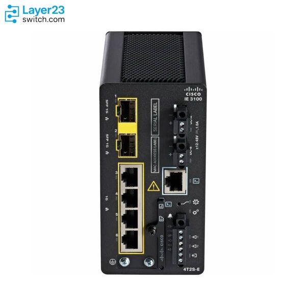 Cisco Catalyst IE3100 Rugged Series - Network Essentials - Switch - managed - 4 x 10/100/1000 (PoE) (IE-3100-4P2S-E)