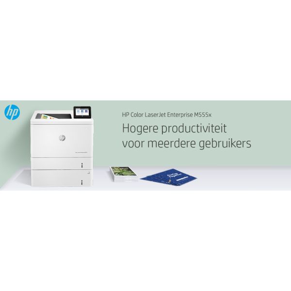 HP Color LaserJet Enterprise M555x (7ZU79A) 3/3 HP Color LaserJet Enterprise M555x (7ZU79A)