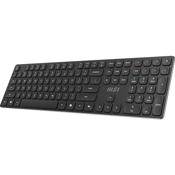 MSI FORGE K210 WIRELESS COMBO toetsenbord Inclusief muis Thuis/Werk USB QWERTY Amerikaans Engels Zwart (S11-43US221-Y92) MSI FORGE K210 WIRELESS COMBO toetsenbord Inclusief muis Thuis/Werk USB QWERTY Amerikaans Engels Zwart (S11-43US221-Y92)