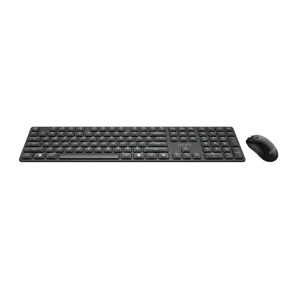 MSI FORGE K210 WIRELESS COMBO toetsenbord Inclusief muis Thuis/Werk USB QWERTY Amerikaans Engels Zwart (S11-43US221-Y92) MSI FORGE K210 WIRELESS COMBO toetsenbord Inclusief muis Thuis/Werk USB QWERTY Amerikaans Engels Zwart (S11-43US221-Y92)