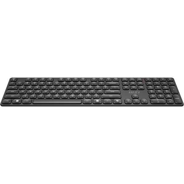 MSI FORGE K210 WIRELESS COMBO toetsenbord Inclusief muis Thuis/Werk USB QWERTY Amerikaans Engels Zwart (S11-43US221-Y92)