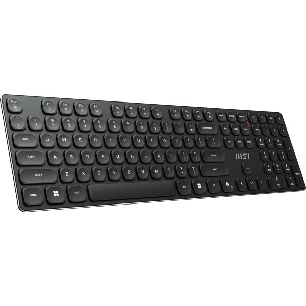MSI FORGE K210 WIRELESS COMBO toetsenbord Inclusief muis Thuis/Werk USB QWERTY Amerikaans Engels Zwart (S11-43US221-Y92) MSI FORGE K210 WIRELESS COMBO toetsenbord Inclusief muis Thuis/Werk USB QWERTY Amerikaans Engels Zwart (S11-43US221-Y92)