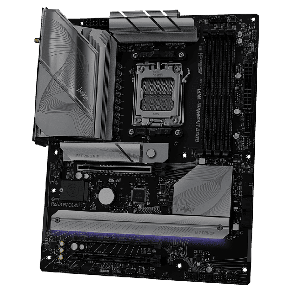 ASRock B850 LiveMixer WiFi DDR5 AM5 retail AMD Socket AM5 (Ryzen Zen4) (90-MXBQU-A0UAYZ) (90-MXBQU-A0UAYZ)