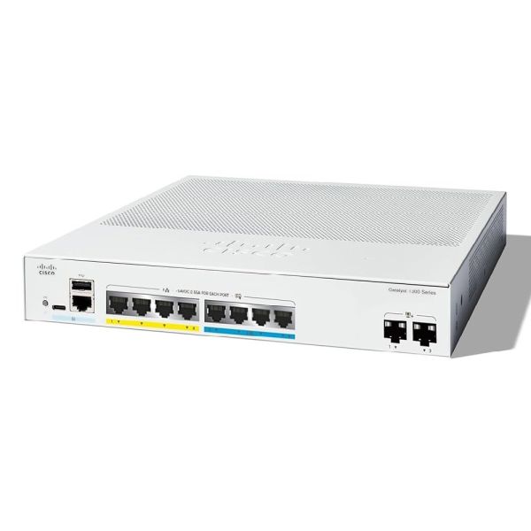 Cisco Catalyst 1300X-48NGU-4X - Switch - L3 - managed - 4 x 10 Gigabit SFP28 + 8 x 1/2.5/5GBase-T (PoE++) + 40 x 10/100/1000 PoE (C1300X-48NGU-4X)