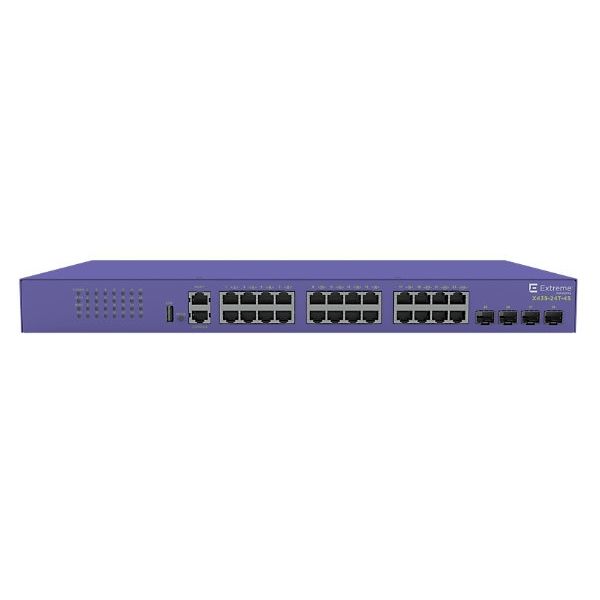 Extreme Networks ExtremeSwitching X435-24P-4S Switch managed (X435-24P-4S)