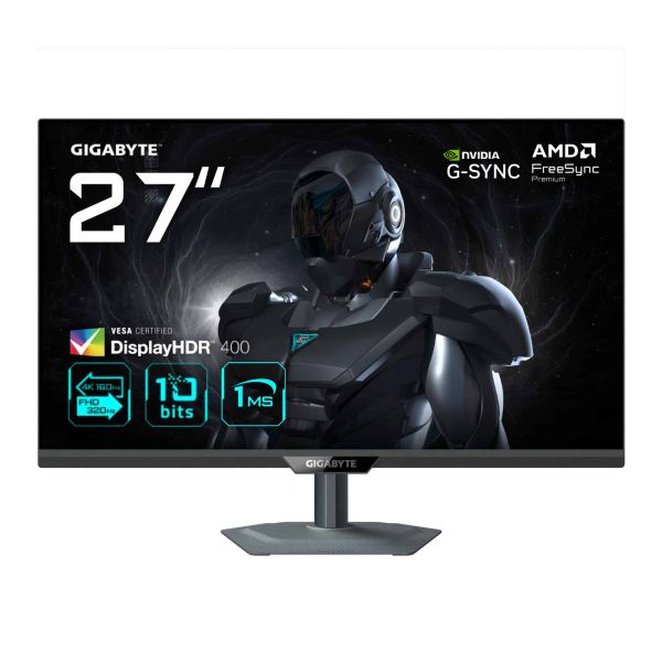 GIGABYTE G27U computer monitor 68,6 cm (27") 3840 x 2160 Pixels 4K Ultra HD LED Zwart (G27Q20)