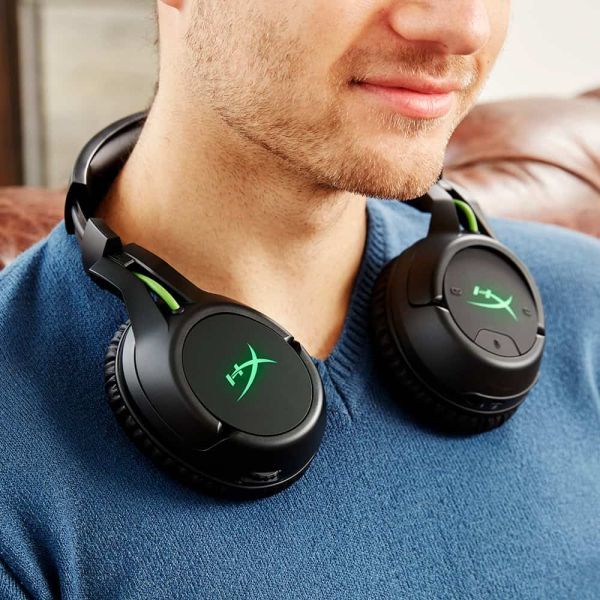 HyperX CloudX Flight - draadloze gamingheadset (zwart-groen) - Xbox (4P5J6AA)