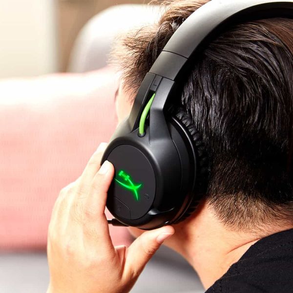 HyperX CloudX Flight - draadloze gamingheadset (zwart-groen) - Xbox (4P5J6AA)