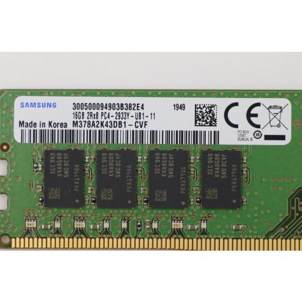 Lenovo Memory 16GB DDR4 2933 Samsung Udimm (5M30V06818) (5M30V06818)