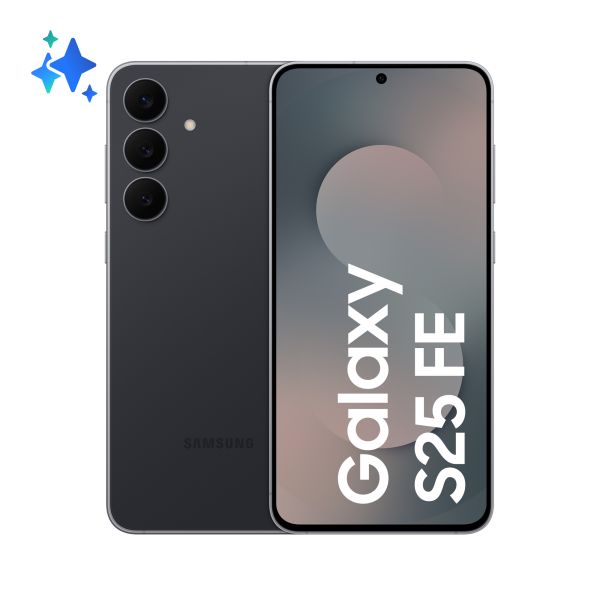 Samsung Galaxy S25 FE 5G 17 cm (6.7") Dual SIM USB Type-C 8 GB 128 GB 4900 mAh Zwart (SM-S731BZKDEUE)