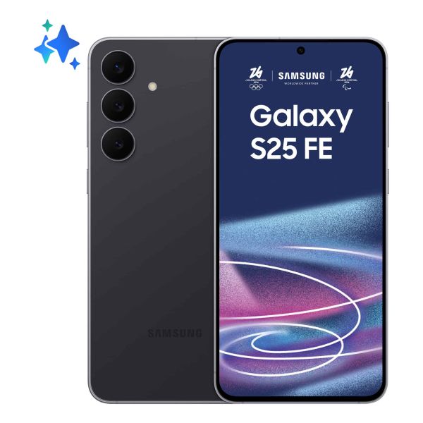 Samsung Galaxy S25 FE 5G 17 cm (6.7") Dual SIM USB Type-C 8 GB 128 GB 4900 mAh Zwart (SM-S731BZKDEUE)