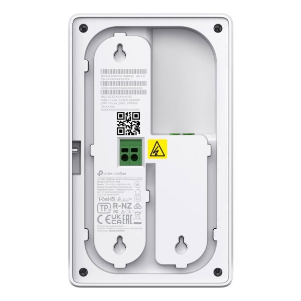 TP-Link Omada EAP625GP-WALL draadloos toegangspunt (WAP) 1201 Mbit/s Wit Power over Ethernet (PoE) (EAP625GP-WALL) TP-Link Omada EAP625GP-WALL draadloos toegangspunt (WAP) 1201 Mbit/s Wit Power over Ethernet (PoE) (EAP625GP-WALL)