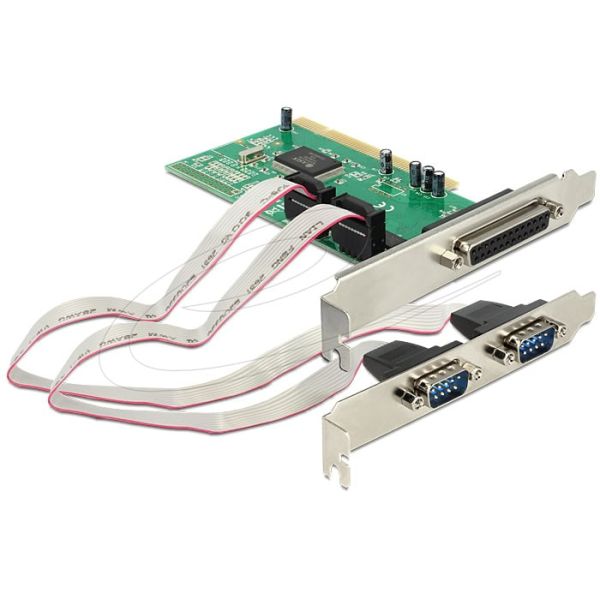 Delock YY IO Delock PCI Karte 2x seriell + 1x parallel (89004)