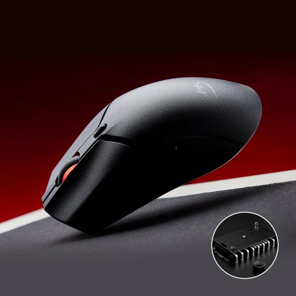 HyperX Pulsefire Haste 2 Mini - draadloze gaming muis (zwart) (7D388AA)
