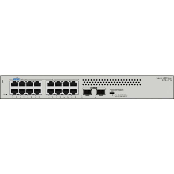 Huawei S110-16T2S 16-poort Gigabit Switch met (98012200)