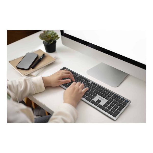 Kensington KB535 EQ Rechargeable Multi-Device Keyboard, Int ENG (K75408WW) Kensington KB535 EQ Rechargeable Multi-Device Keyboard, Int ENG (K75408WW)