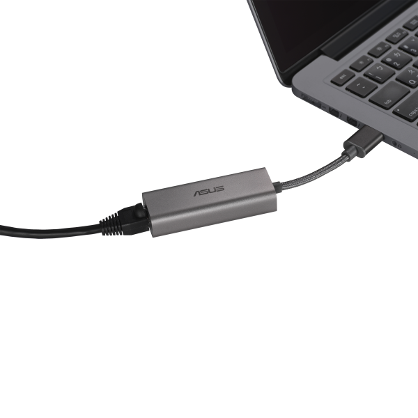 ASUS USB-C2500 Network Adapter met 2.5 Gigabit Ethernet (90IG0650-MO0R0T)