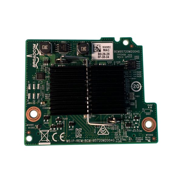 Dell BC5720 1GB 4PORT NDC MEZZ MW9RC (MW9RC)