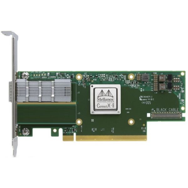 Mellanox ConnectX-6 VPI 200G QSFP56 Adapter (MCX653105A-HDAT)