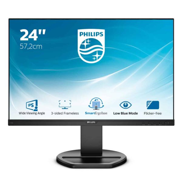 Philips 230B8QJEB/00 computer monitor 57,1 cm (22.5") 1920 x 1200 Pixels WUXGA LED Zwart (230B8QJEB/00)