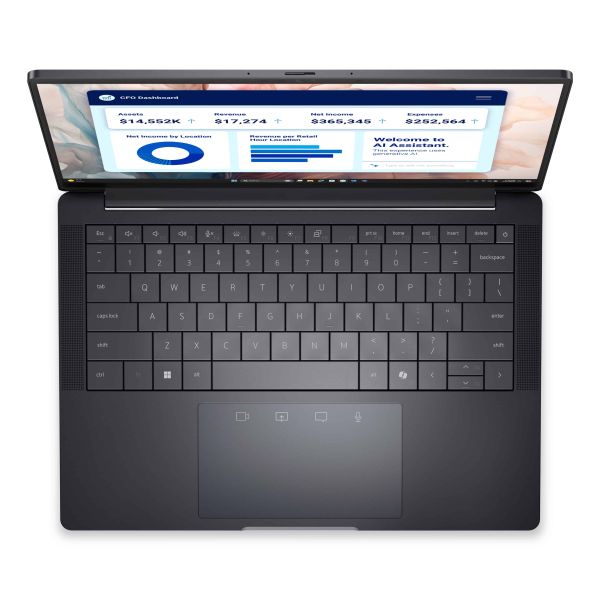 DELL Pro 13 Premium PA13250 Copilot+ PC Intel Core Ultra 7 266V Laptop 33,8 cm (13.3") Full HD+ 16 GB LPDDR5x-SDRAM 512 GB SSD Wi-Fi 7 (802.11be) Windows 11 Pro Duits Zwart (8FP9R)