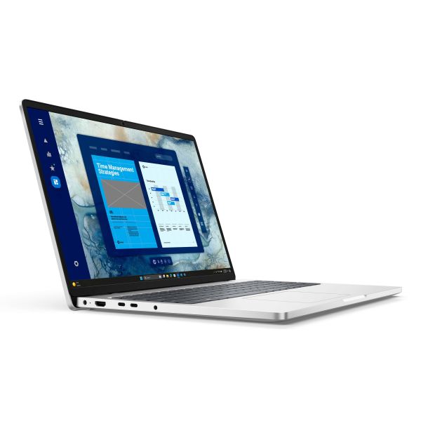 DELL Pro 16 PC16250 Intel Core Ultra 5 235U Laptop 40,6 cm (16") Full HD+ 16 GB DDR5-SDRAM 512 GB SSD Wi-Fi 6E (802.11ax) Windows 11 Pro Duits Platina, Zilver (R6RT0)