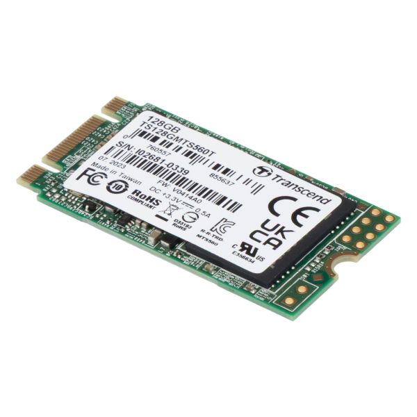 Transcend MTS602M M.2 128 GB Serial ATA III MLC NAND (TS128GMTS602M) (TS128GMTS602M)