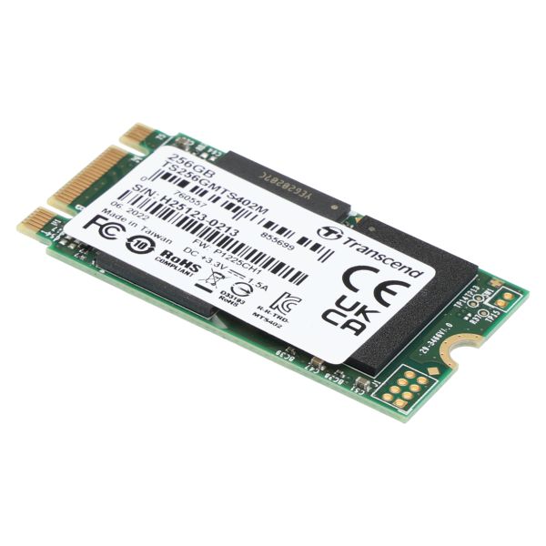 Transcend MTS402M M.2 256 GB Serial ATA III MLC NAND (TS256GMTS402M) (TS256GMTS402M)