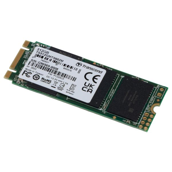 Transcend MTS602M M.2 512 GB Serial ATA III MLC NAND (TS512GMTS602M) (TS512GMTS602M)