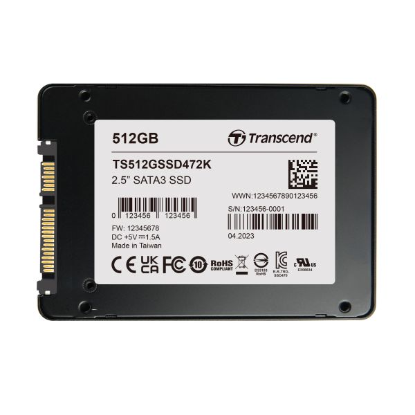 Transcend 512 GB Internal SSD TS512GSSD472K-VS1 (TS512GSSD472K-VS1)