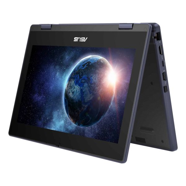 ASUS BR1104FTA-NS0128XA Intel® N N150 Hybride (2-in-1) 29,5 cm (11.6") Touchscreen HD 8 GB LPDDR5-SDRAM 128 GB SSD Wi-Fi 6E (802.11ax) Windows 11 Pro Education US International Grijs (90NX08S1-M00490)