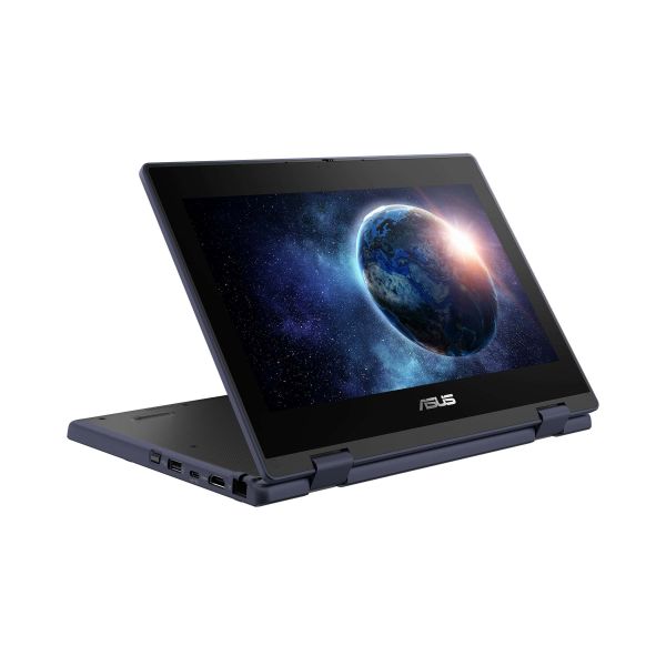ASUS BR1104FTA-NS0128XA Intel® N N150 Hybride (2-in-1) 29,5 cm (11.6") Touchscreen HD 8 GB LPDDR5-SDRAM 128 GB SSD Wi-Fi 6E (802.11ax) Windows 11 Pro Education US International Grijs (90NX08S1-M00490)