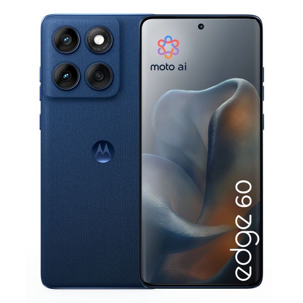Motorola edge 60 16,9 cm (6.67") Dual SIM Android 15 5G USB Type-C 12 GB 256 GB 5200 mAh Blauw (PB7H0018PL) Motorola edge 60 16,9 cm (6.67") Dual SIM Android 15 5G USB Type-C 12 GB 256 GB 5200 mAh Blauw (PB7H0018PL)