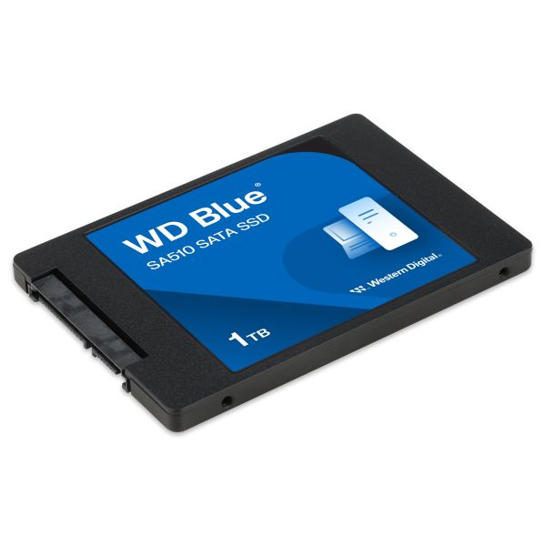 Western Digital WD Blue SA510 - SSD - 1TB - intern - 2.5 (6,4 cm) - SATA 6Gb/s (WDBB8H0010BNC-WRSN) (WDBB8H0010BNC-WRSN)