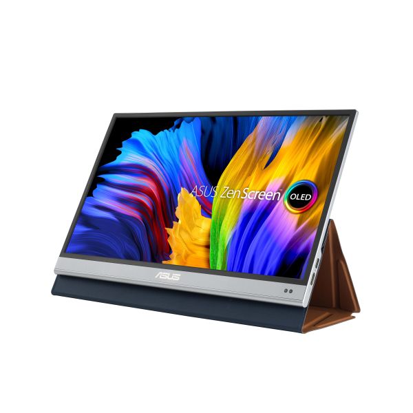 ASUS ZenScreen MQ13AH computer monitor 33,8 cm (13.3") 1920 x 1080 Pixels Full HD OLED Zwart (90LM07EV-B01170) ASUS ZenScreen MQ13AH computer monitor 33,8 cm (13.3") 1920 x 1080 Pixels Full HD OLED Zwart (90LM07EV-B01170)