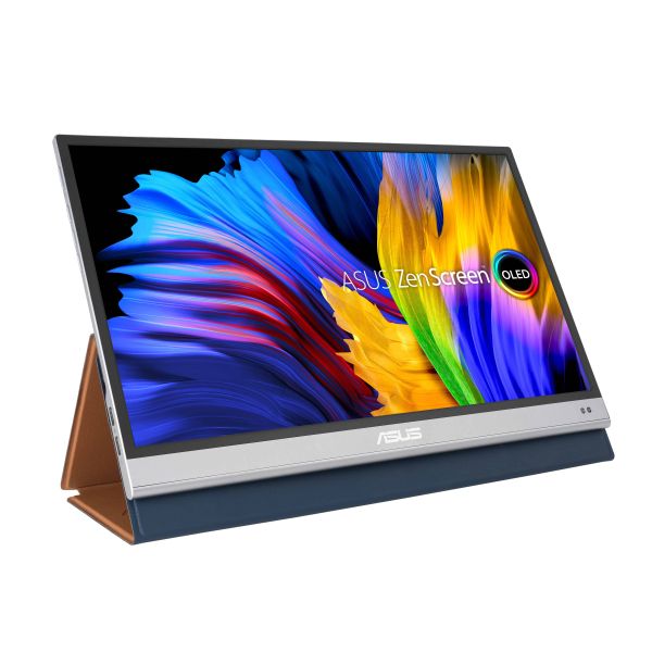 ASUS ZenScreen MQ13AH computer monitor 33,8 cm (13.3") 1920 x 1080 Pixels Full HD OLED Zwart (90LM07EV-B01170) ASUS ZenScreen MQ13AH computer monitor 33,8 cm (13.3") 1920 x 1080 Pixels Full HD OLED Zwart (90LM07EV-B01170)