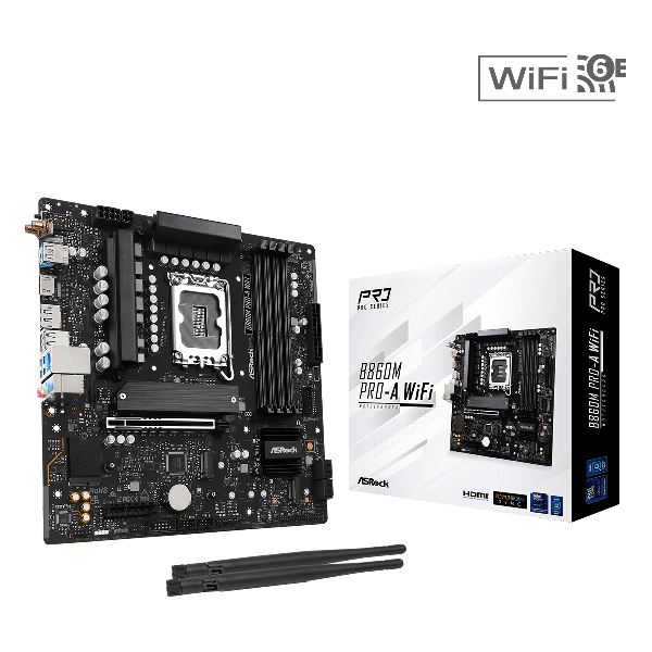 ASRock *B860 PRO-A WIFI s1851   4DDR5 ATX (B860 PRO-A WIFI)
